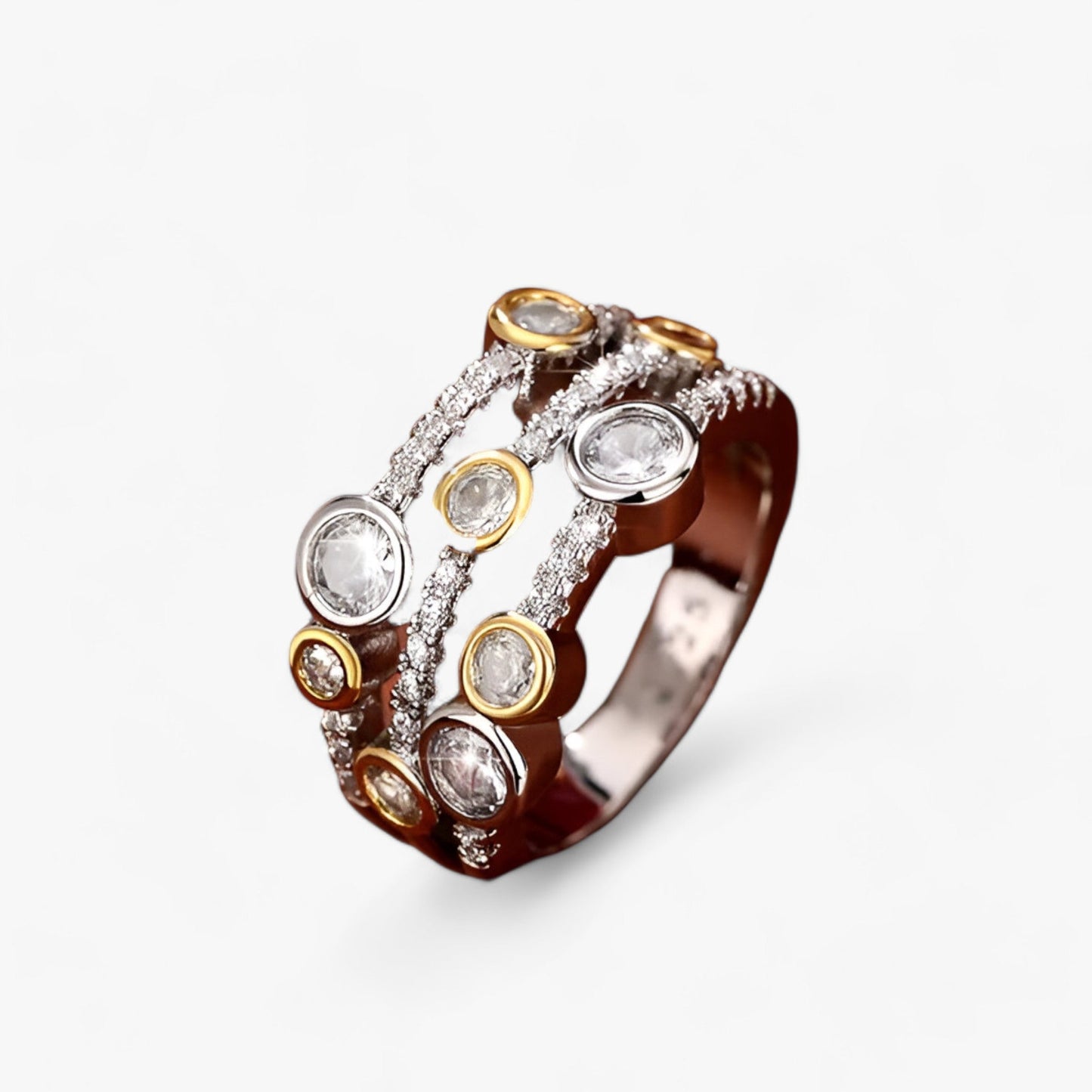 Viva Trend| Damenring - Luxuriöser, alltagstauglicher Schmuck
