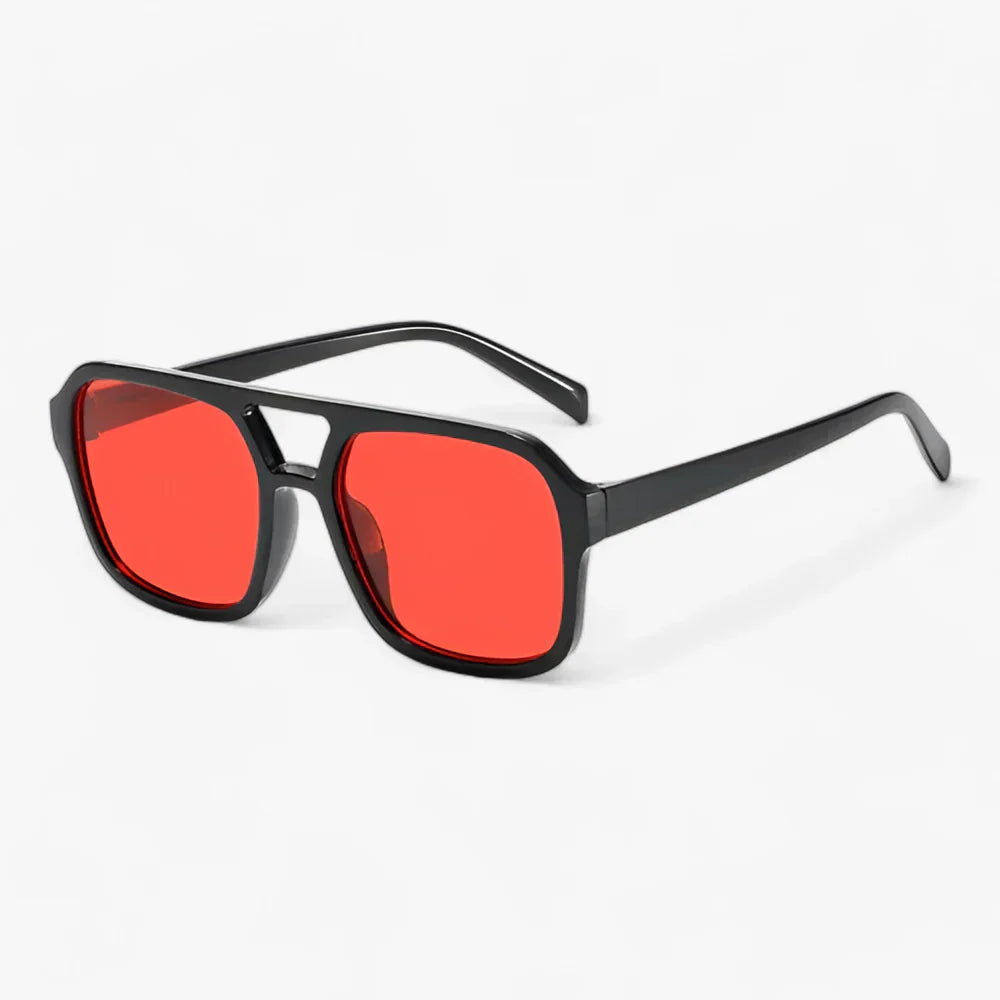 Viva Trend| Vintage-Viereck-Sonnenbrille - Stilvoller Augenschutz für alle Gelegenheiten