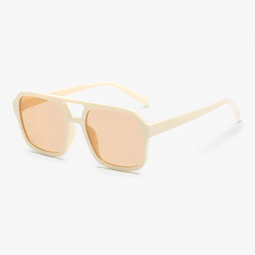 Viva Trend| Vintage-Viereck-Sonnenbrille - Stilvoller Augenschutz für alle Gelegenheiten