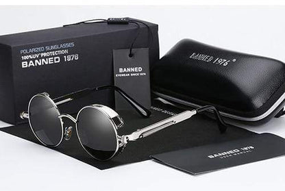 Viva Trend| polarisierte Steampunk-Sonnenbrille