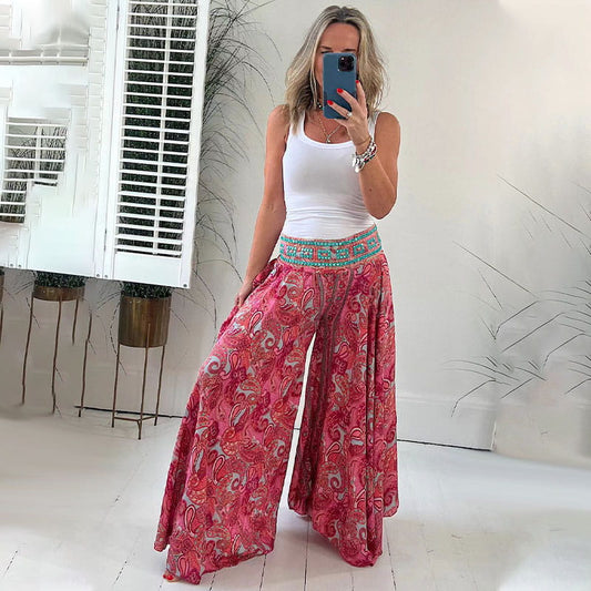 Esmée | Stylische Kleiderhosen mit Ethno-Druck