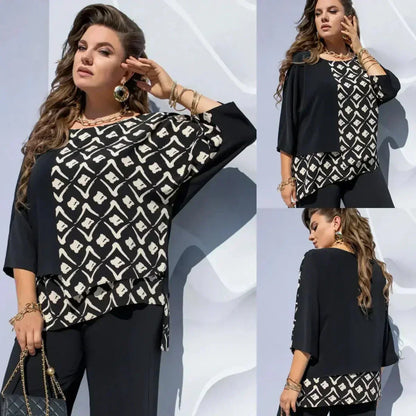 Linda | Neues atmungsaktives Chiffon-Top
